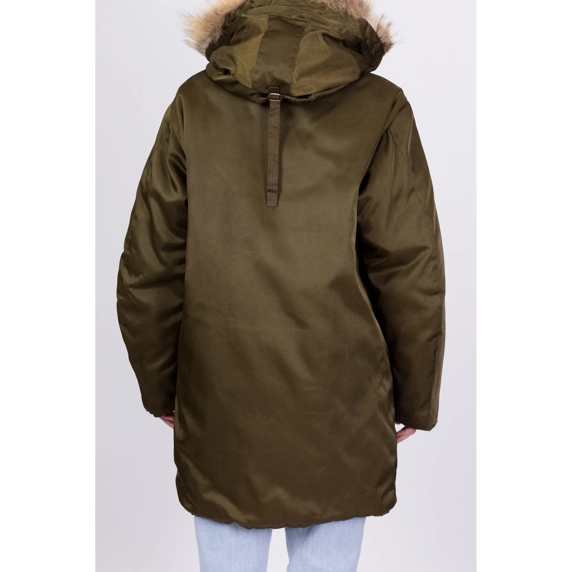 70s N3B Cold Weather Parka Coat - Men's Large, 42L