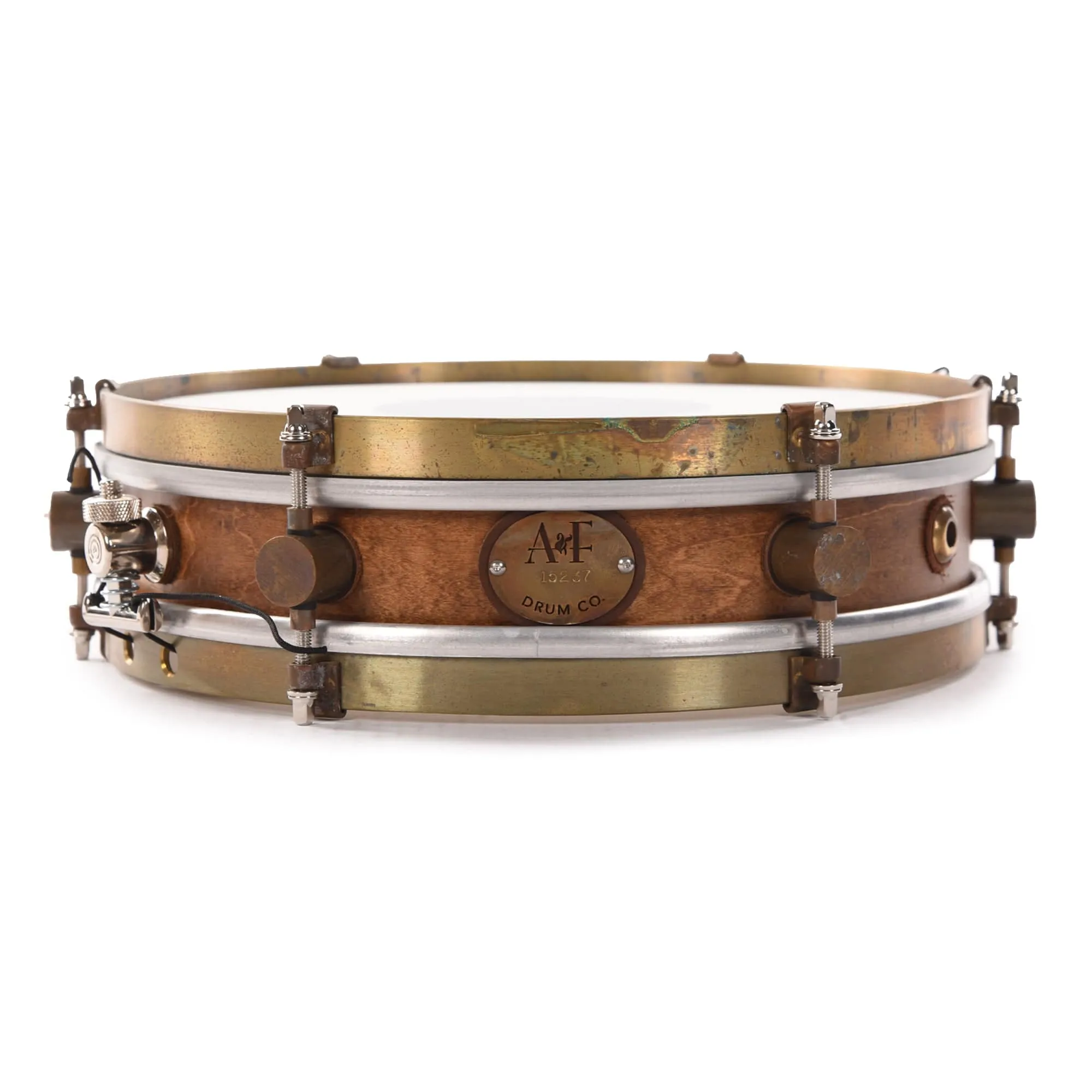 A&F Drum Co. 3x12 Rude Boy Whisky Maple Snare Drum