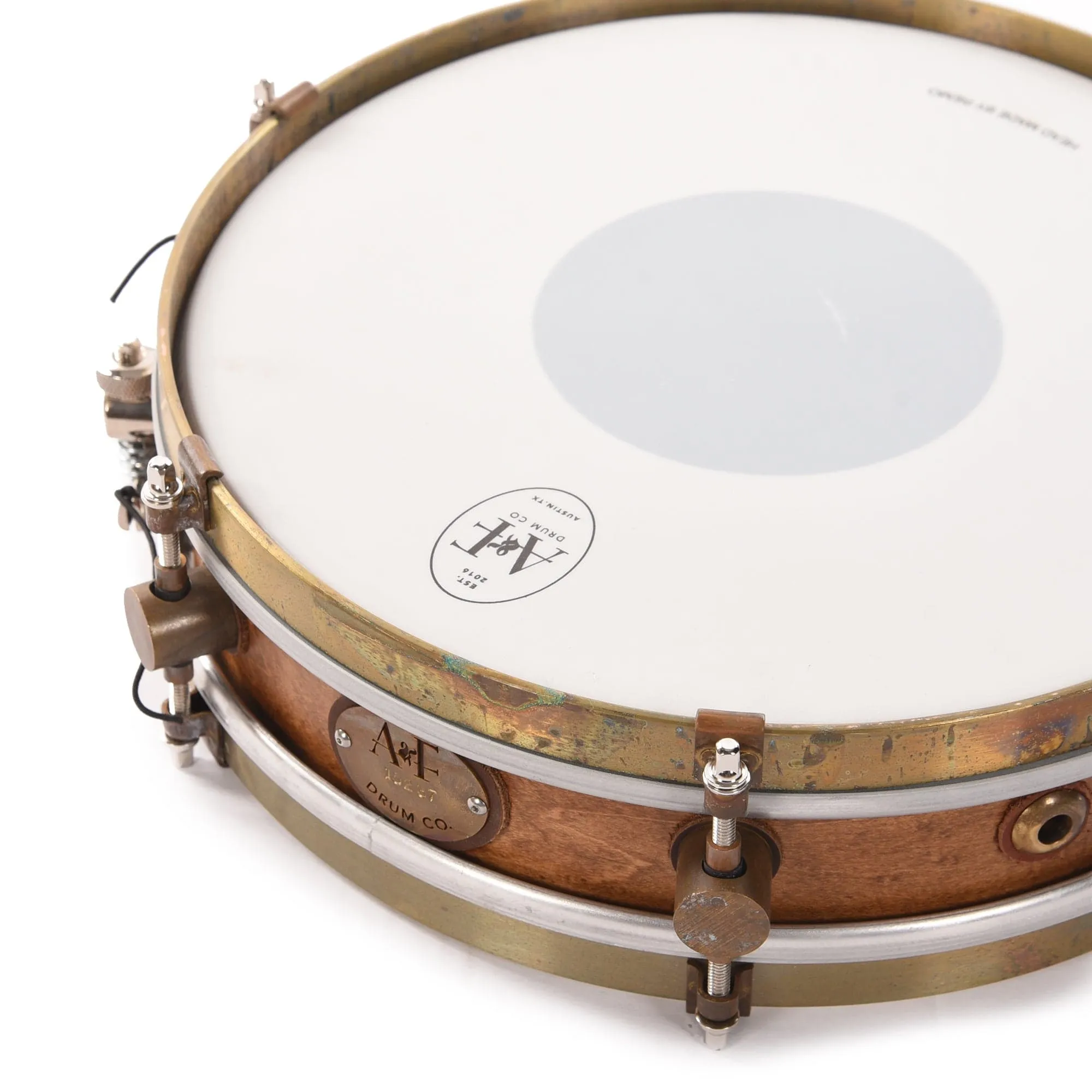 A&F Drum Co. 3x12 Rude Boy Whisky Maple Snare Drum