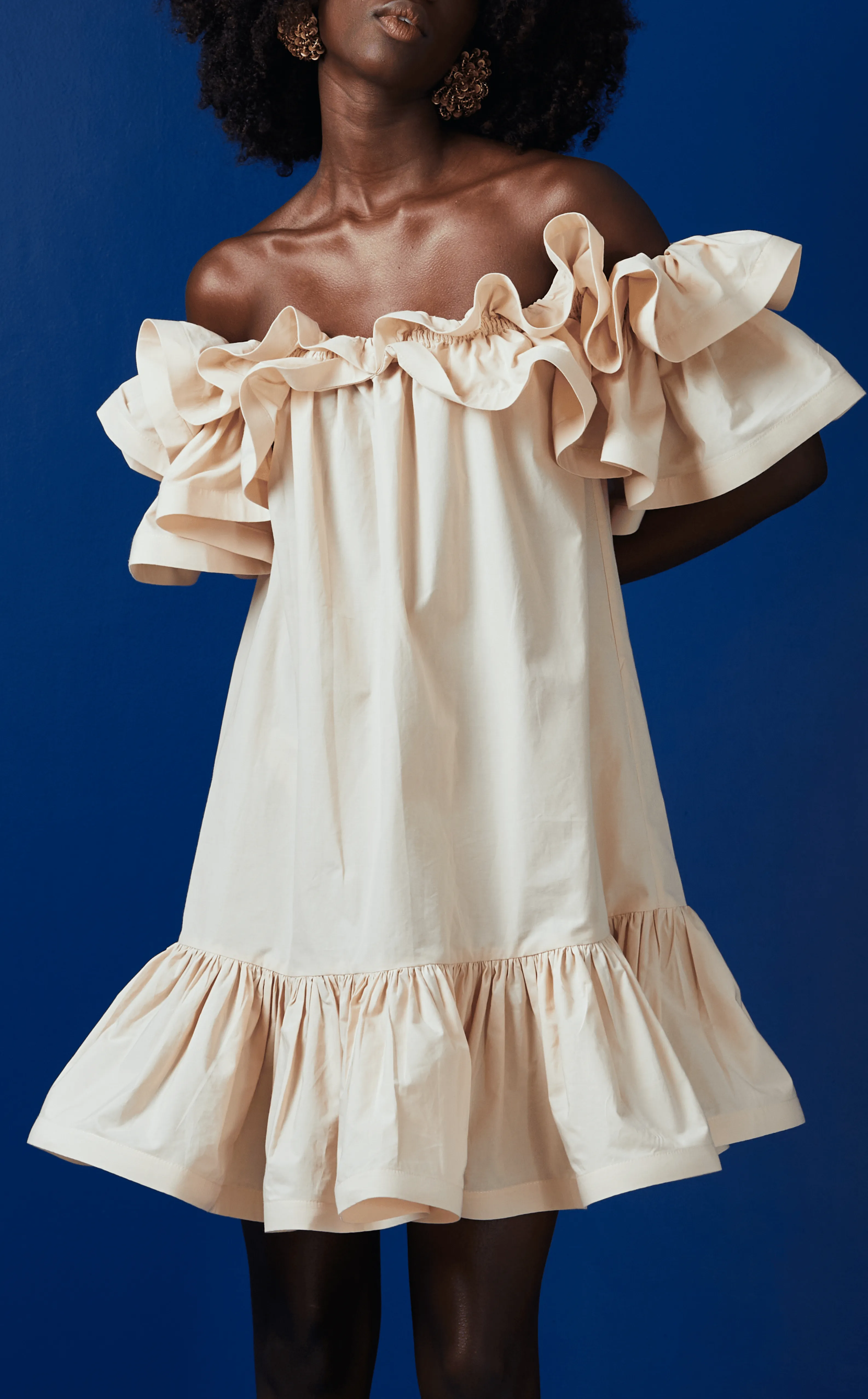 ANDORA DRESS - CREAM
