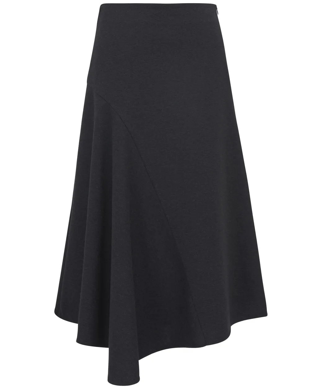 Anthracite Aline Midi Skirt