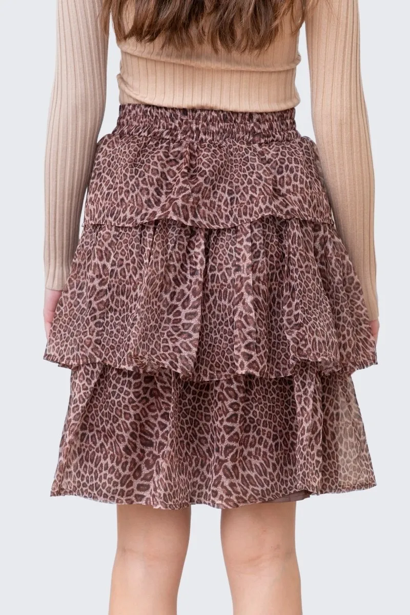 ARIA SKIRT (DARK/BROWN)