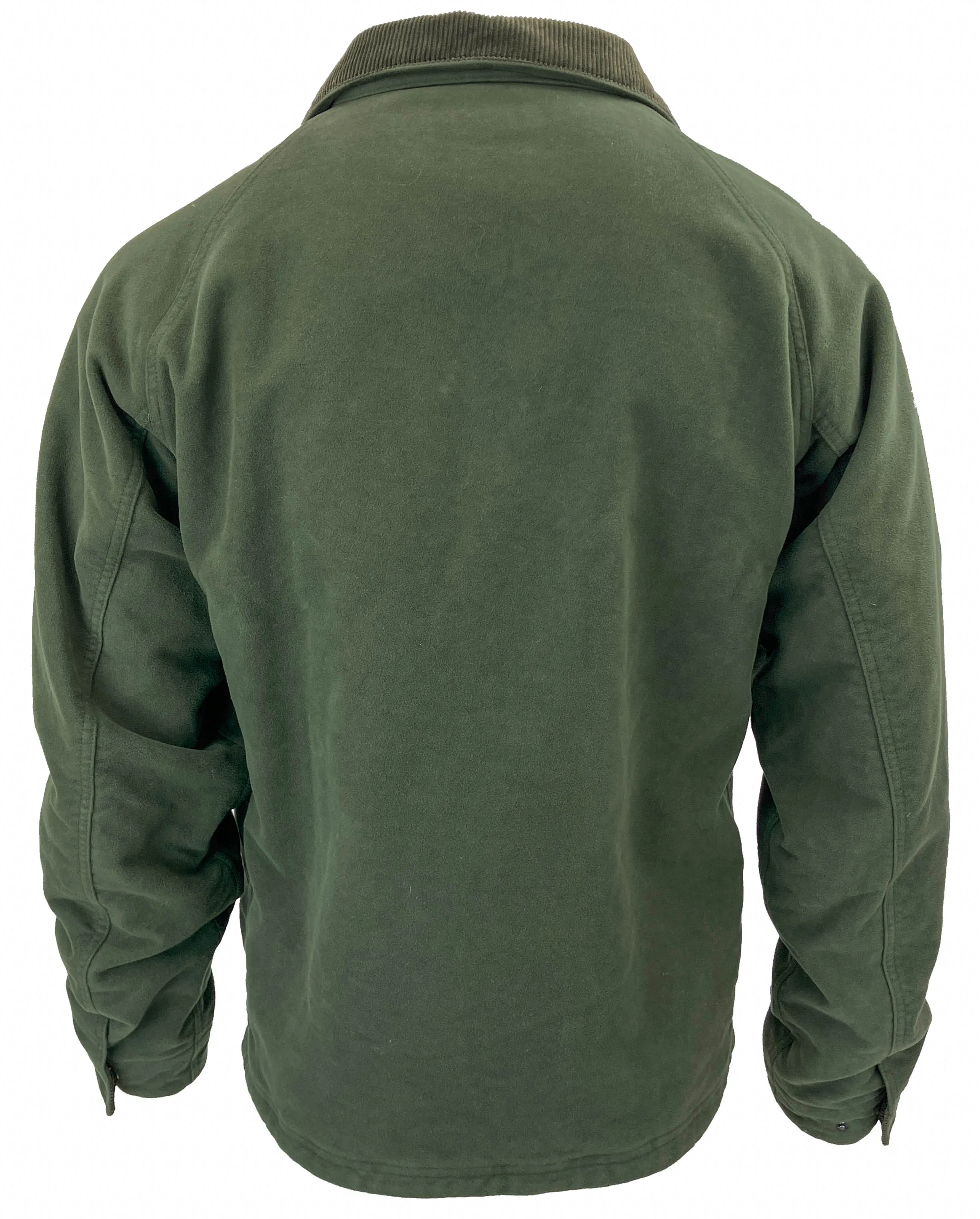 Aspesi Mickey Cotton Moleskin Bomber Jacket in Green