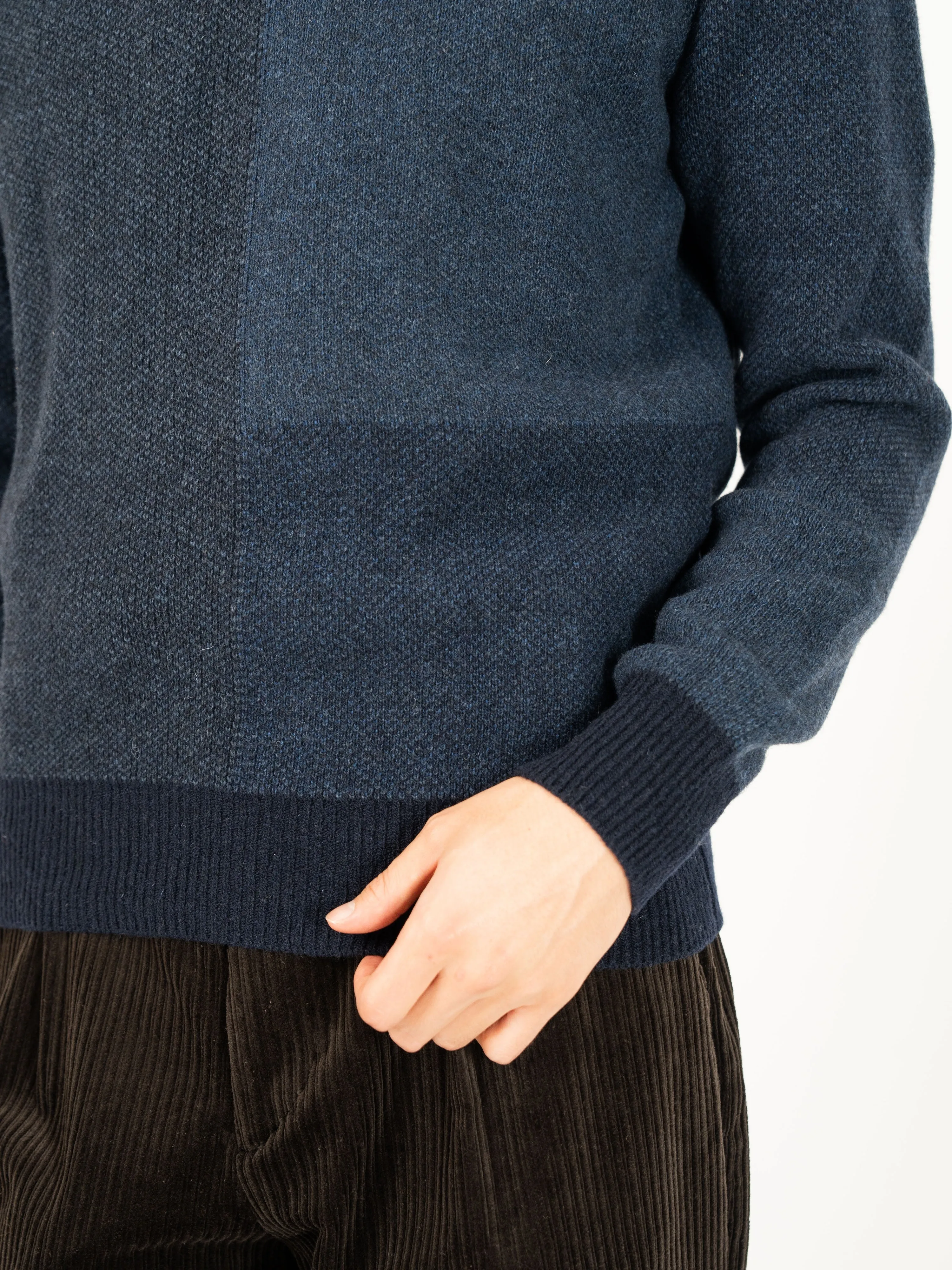 Blenheim Jumper Delfino Navy