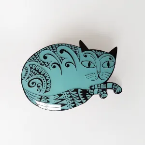 Blue Cat Badge