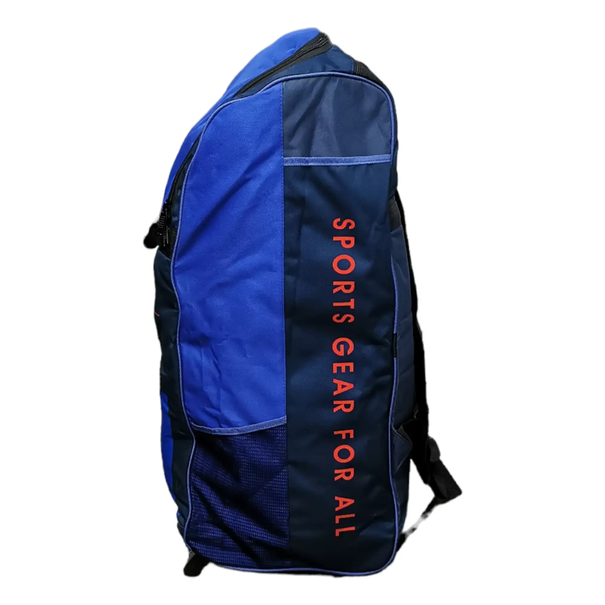 Bratla Pro Cricket Kit Bag Duffle Wheelie for Junior Cricketers Navy/Blue