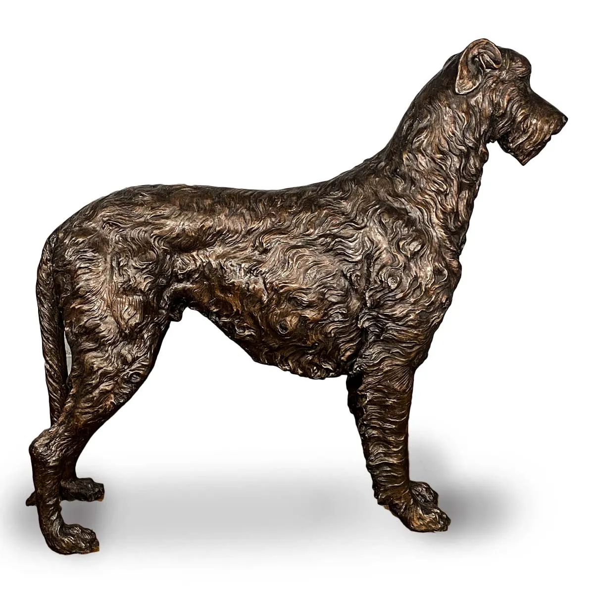 Bronze Irish Wolfhound Statue
