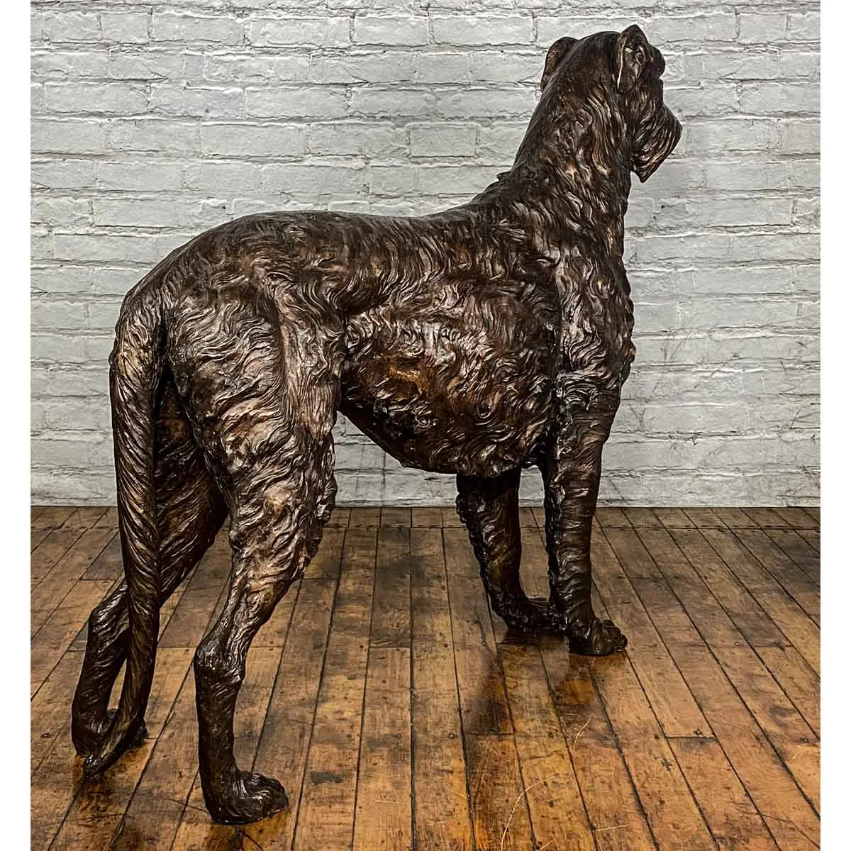 Bronze Irish Wolfhound Statue
