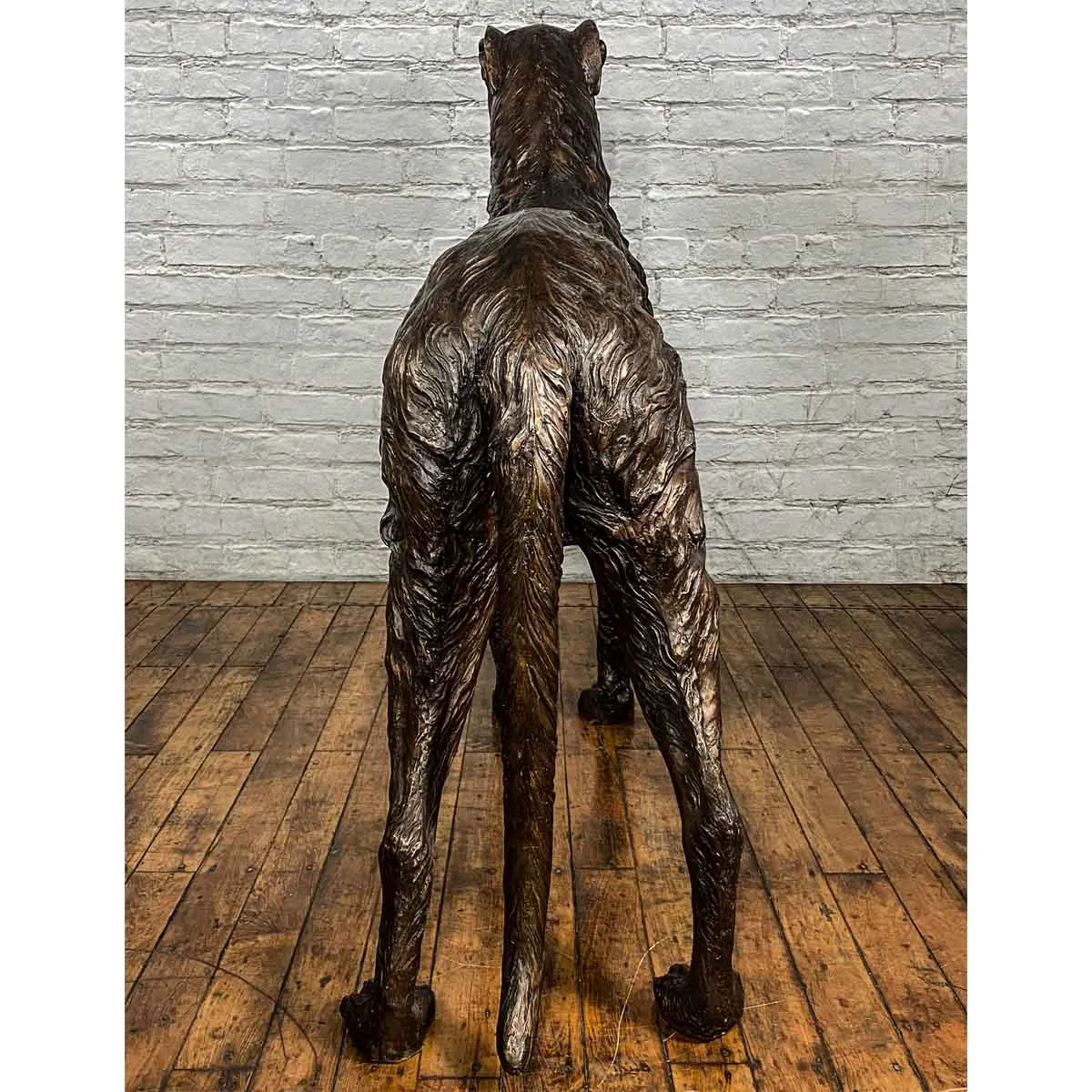 Bronze Irish Wolfhound Statue
