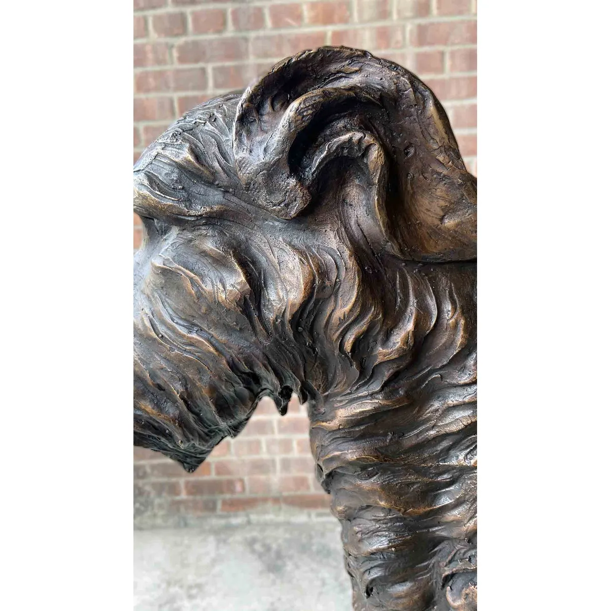 Bronze Irish Wolfhound Statue