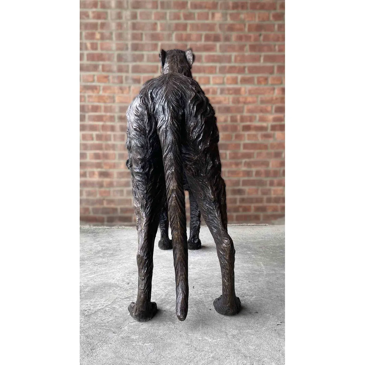 Bronze Irish Wolfhound Statue
