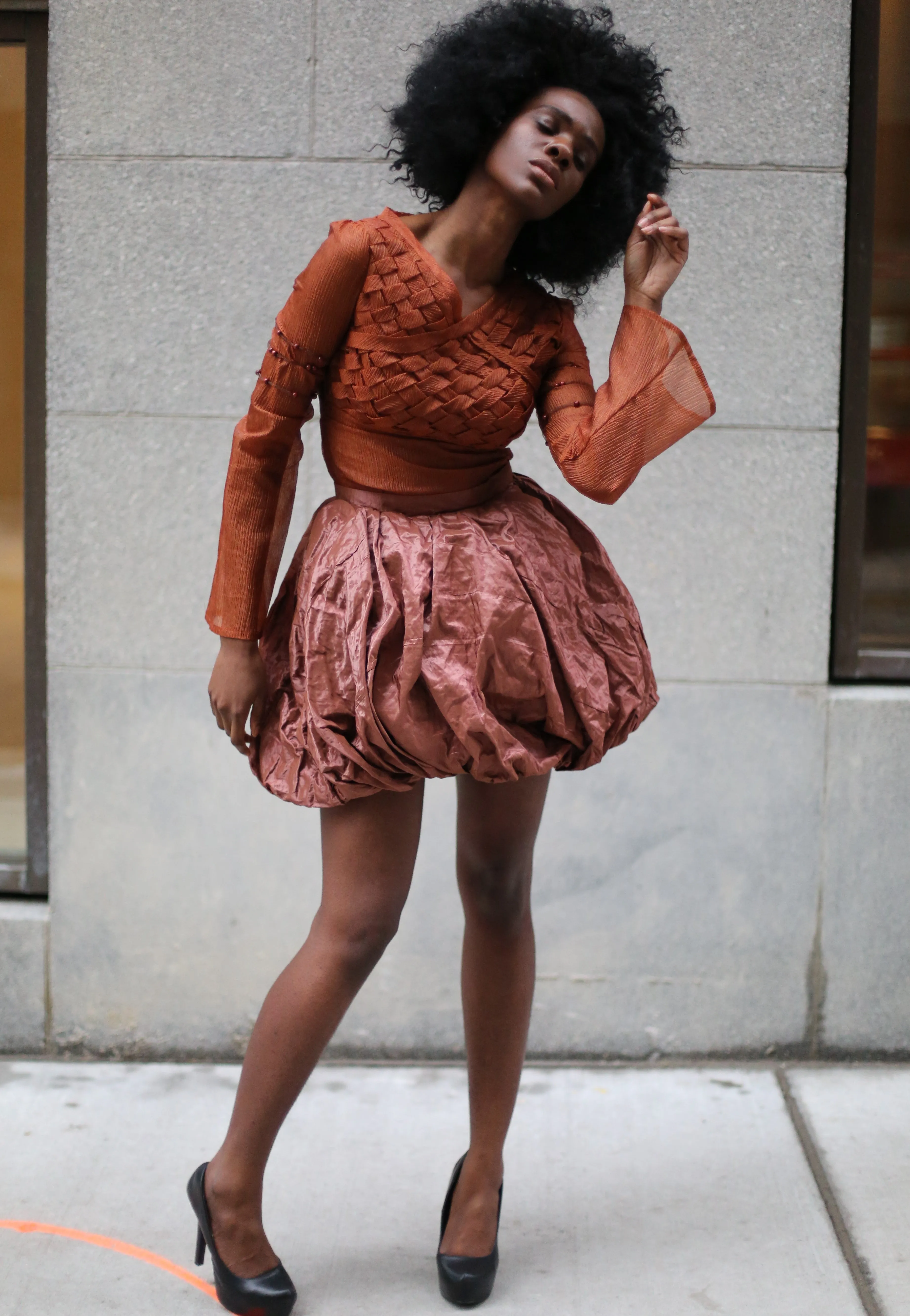 Bubble Voluminous Skirt