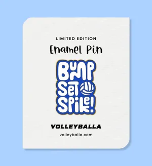 Bump, Set, Spike! Enamel Pin