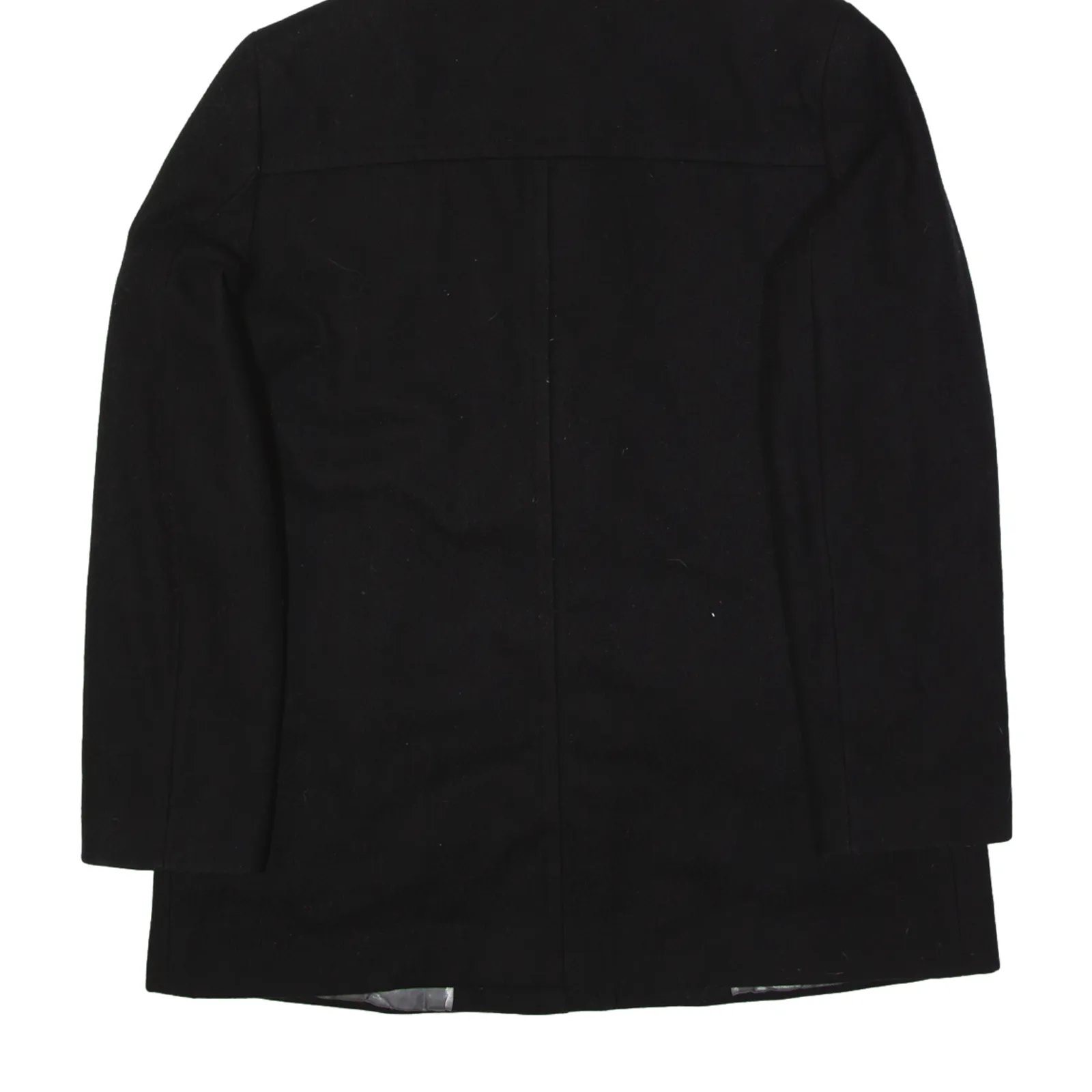 CALVIN KLEIN Duffle Coat Black Wool Womens L