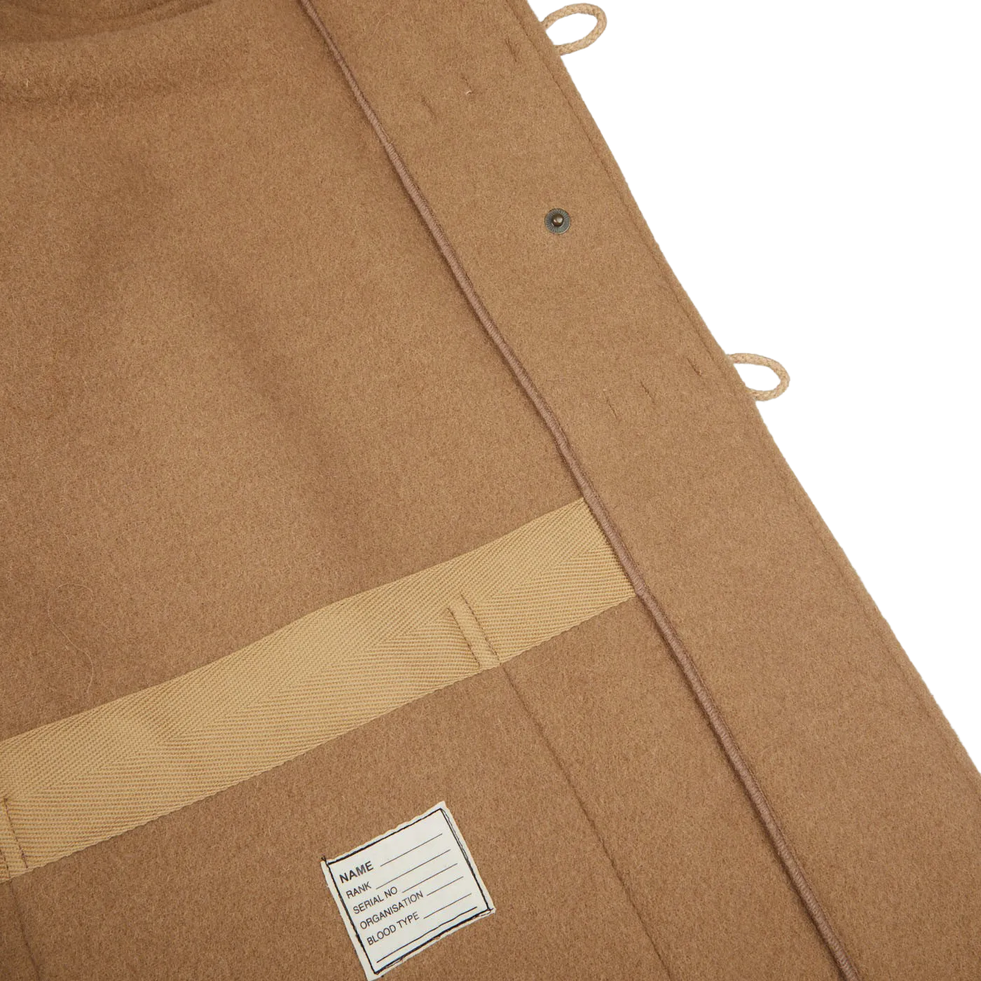 Camel Wool Monty Duffel Coat