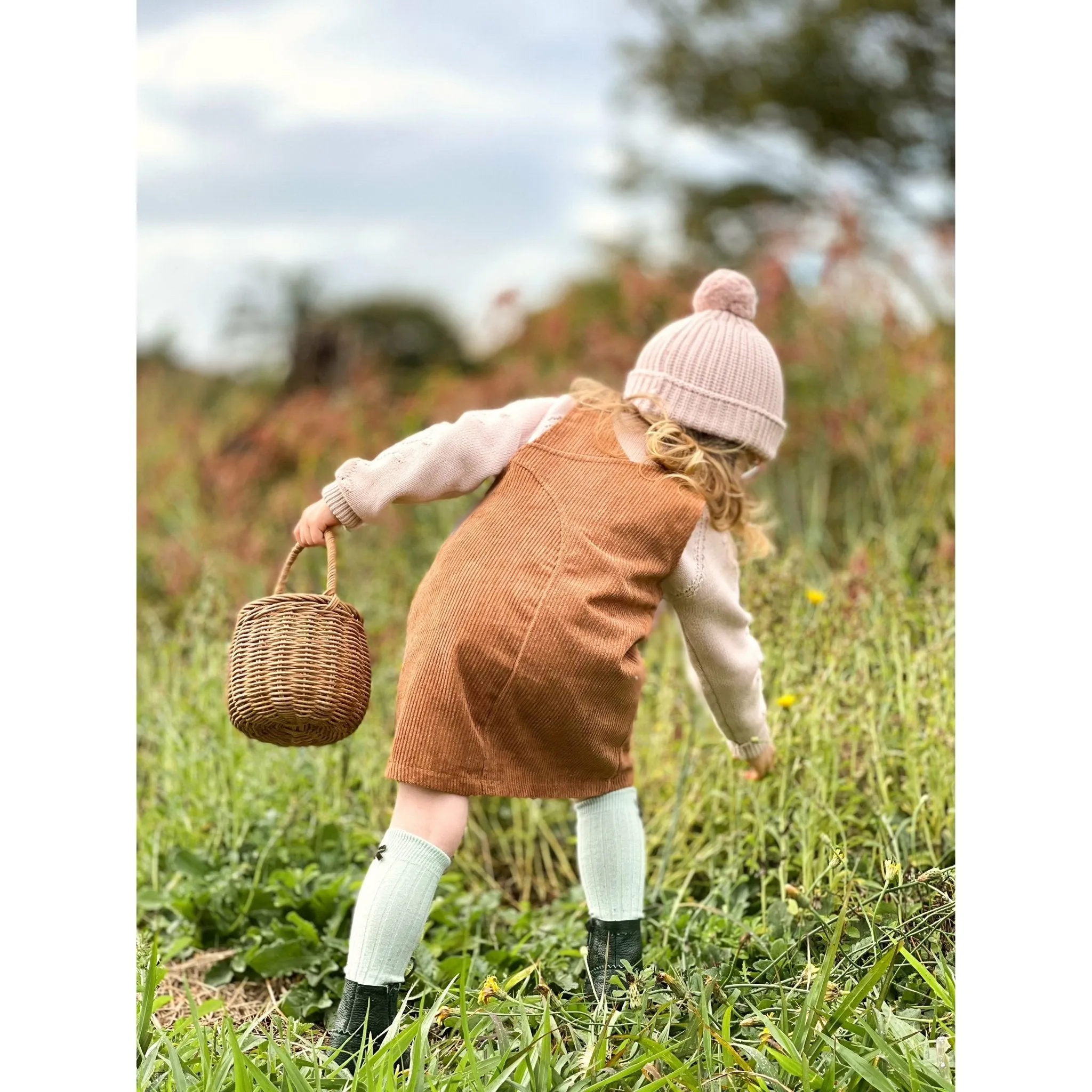CARAMEL OVERALL DRESS