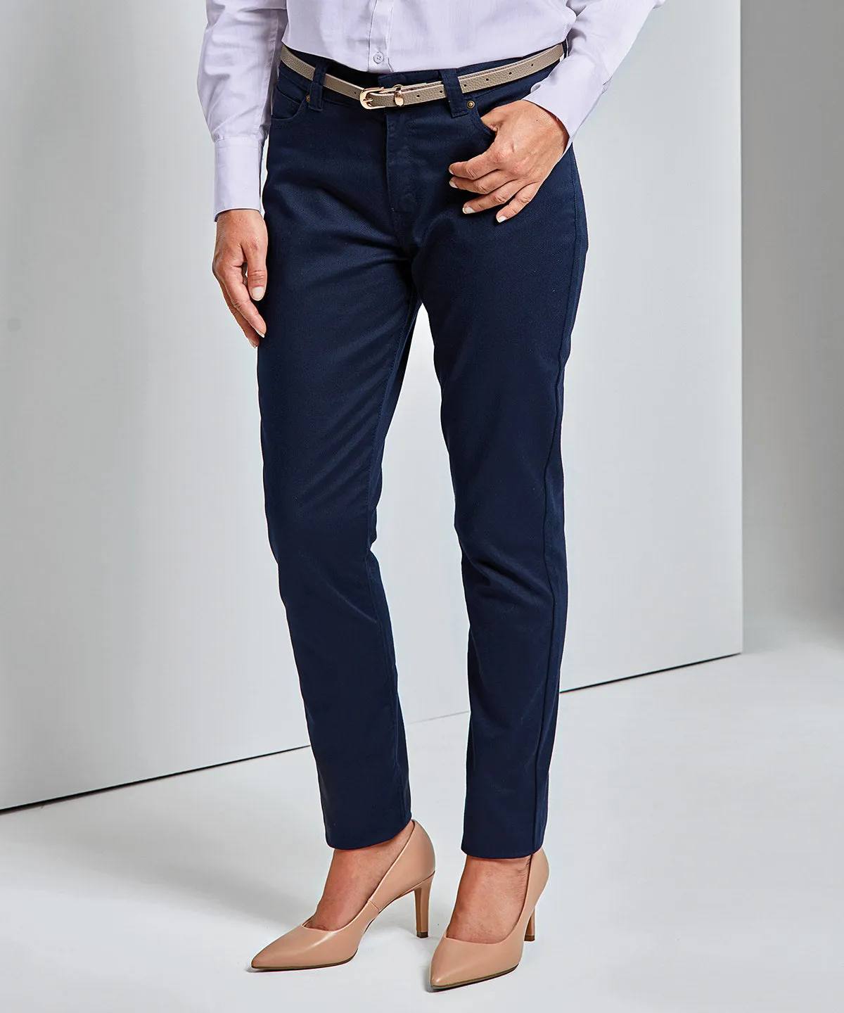 Charcoal - Women's performance chino jeans