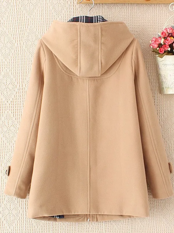 classic bonded duffle coat