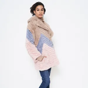 Colorblock Coat