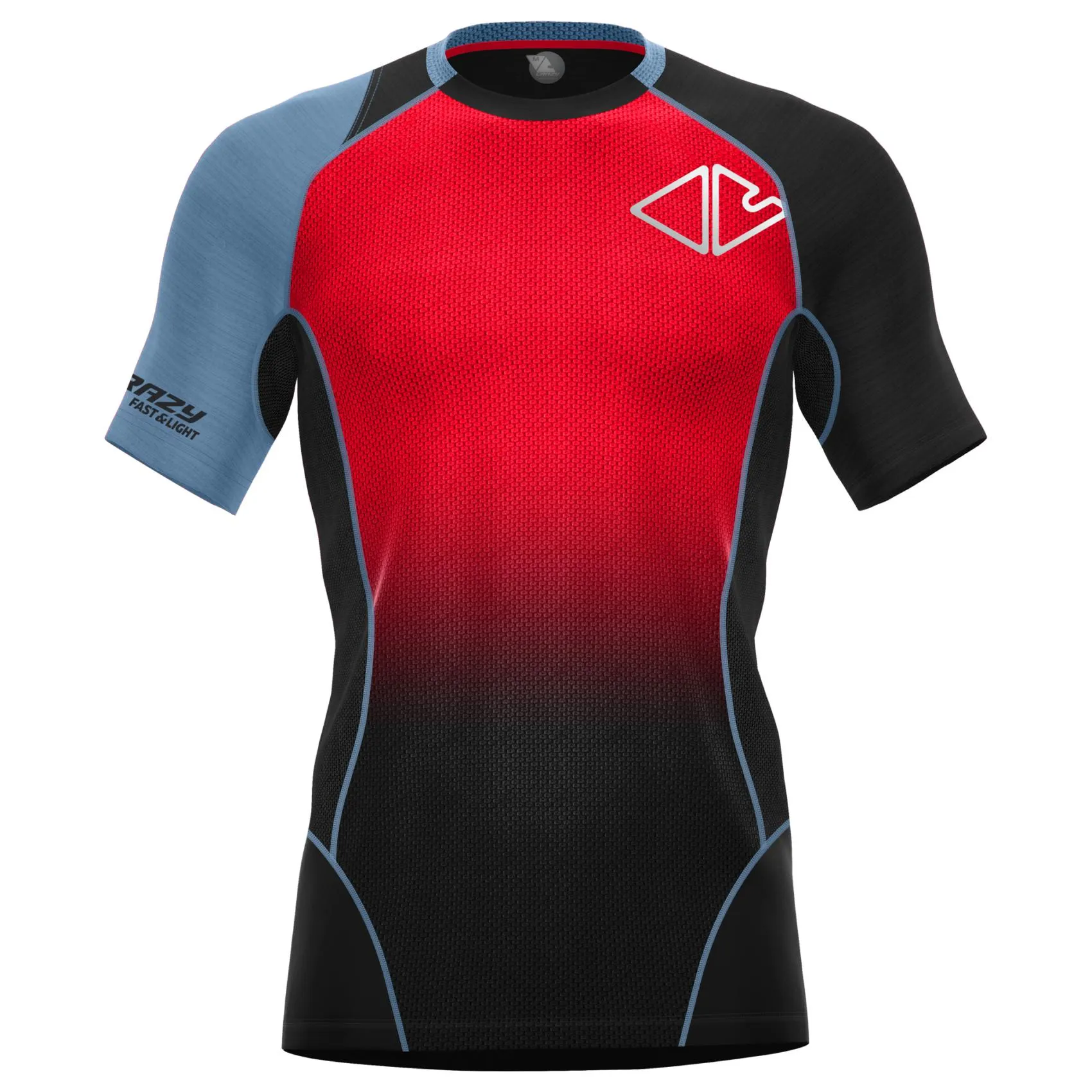 CRAZY T-SHIRT ACCELERATION MAGLIA TECNICA TRASPIRANTE PER TREKKING - COLORE: VENTO