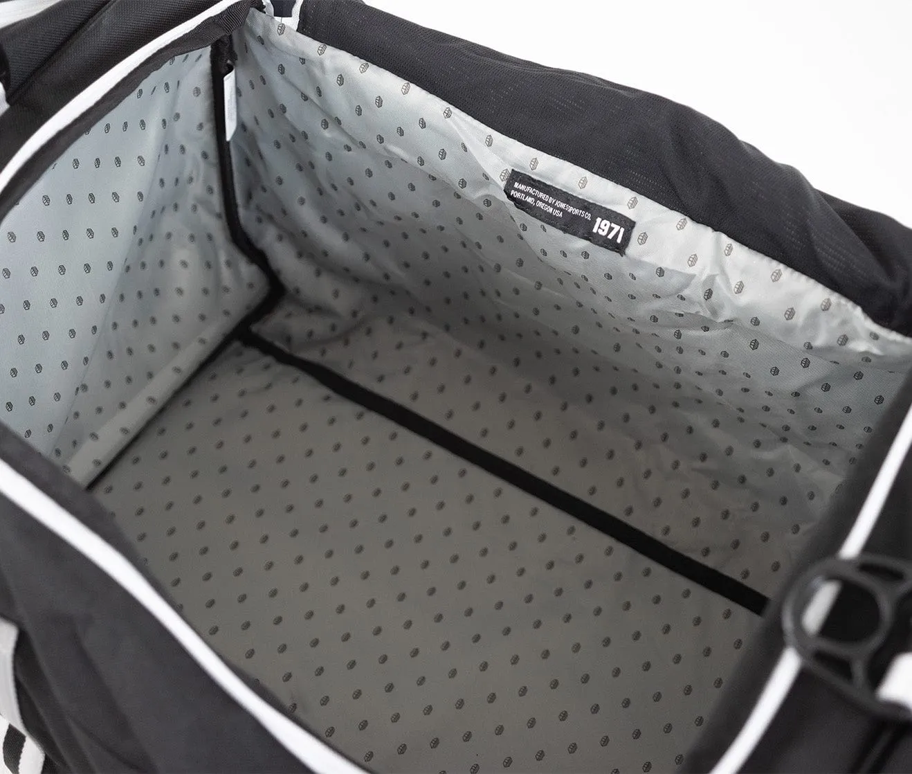 Criquet x Jones Letterman Duffle - Criquet Patch - Black