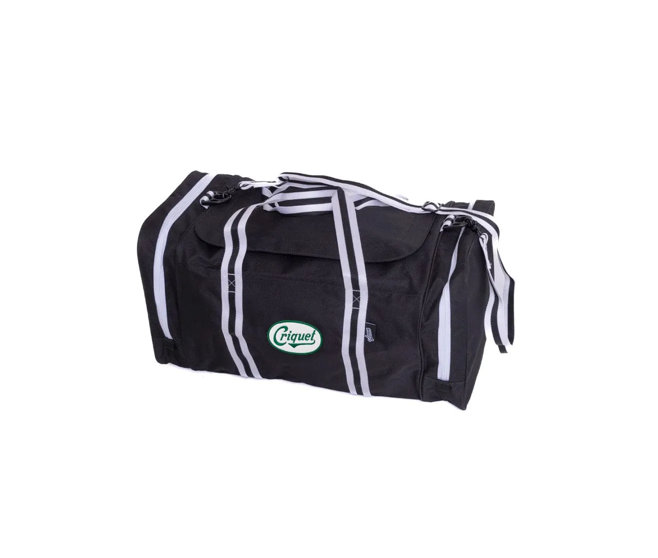 Criquet x Jones Letterman Duffle - Criquet Patch - Black