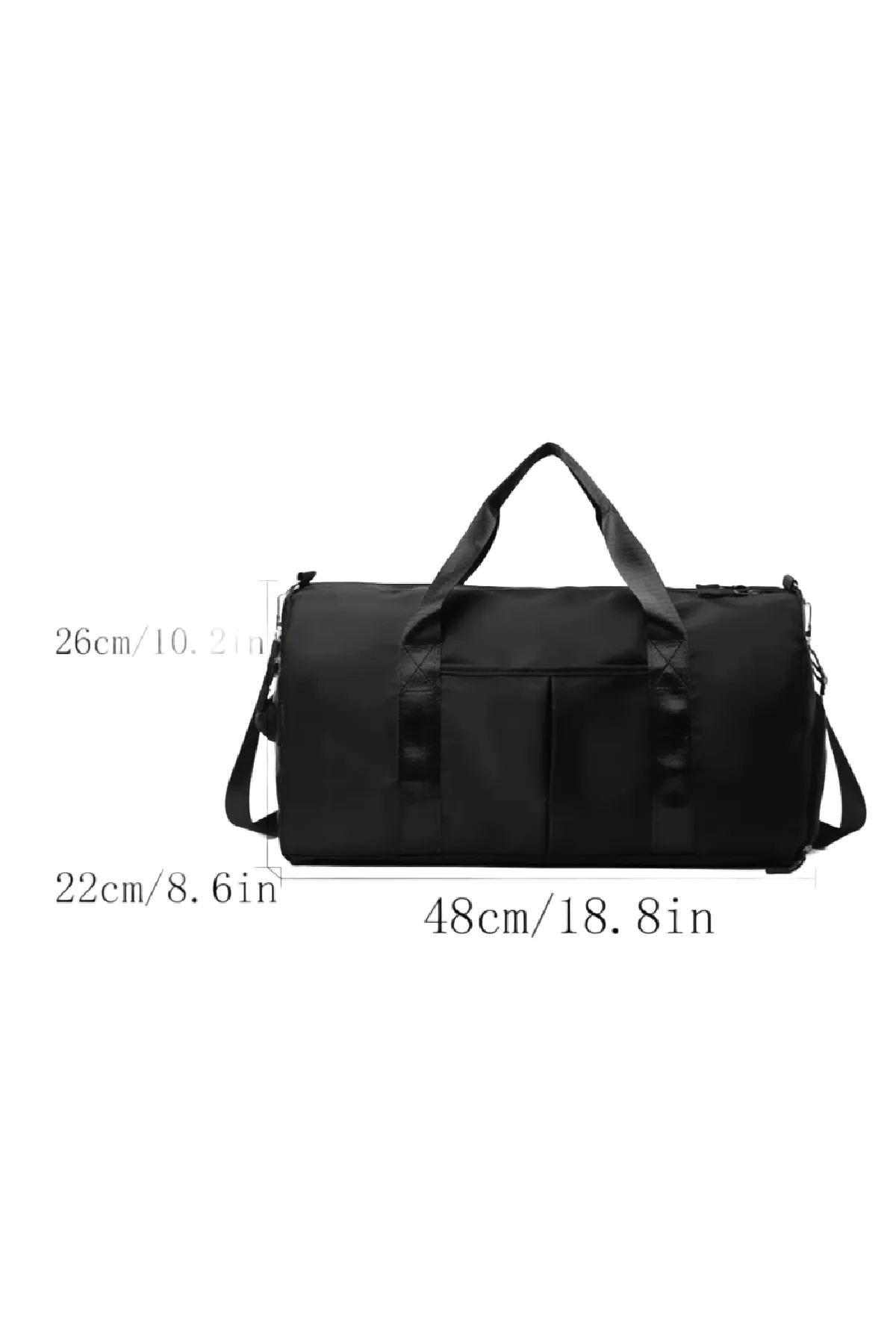 Devin Duffle Bag (Black)