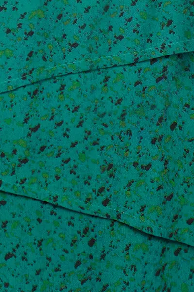Diagonal Layer Dress in Terrazzo Crinkle