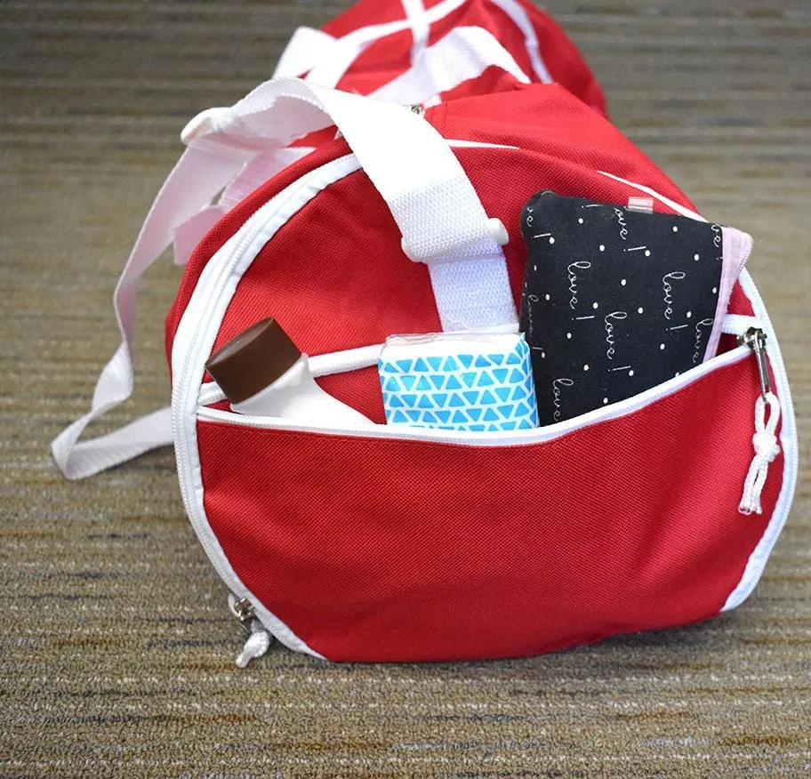 Dots Duffle/Travel Bag Set
