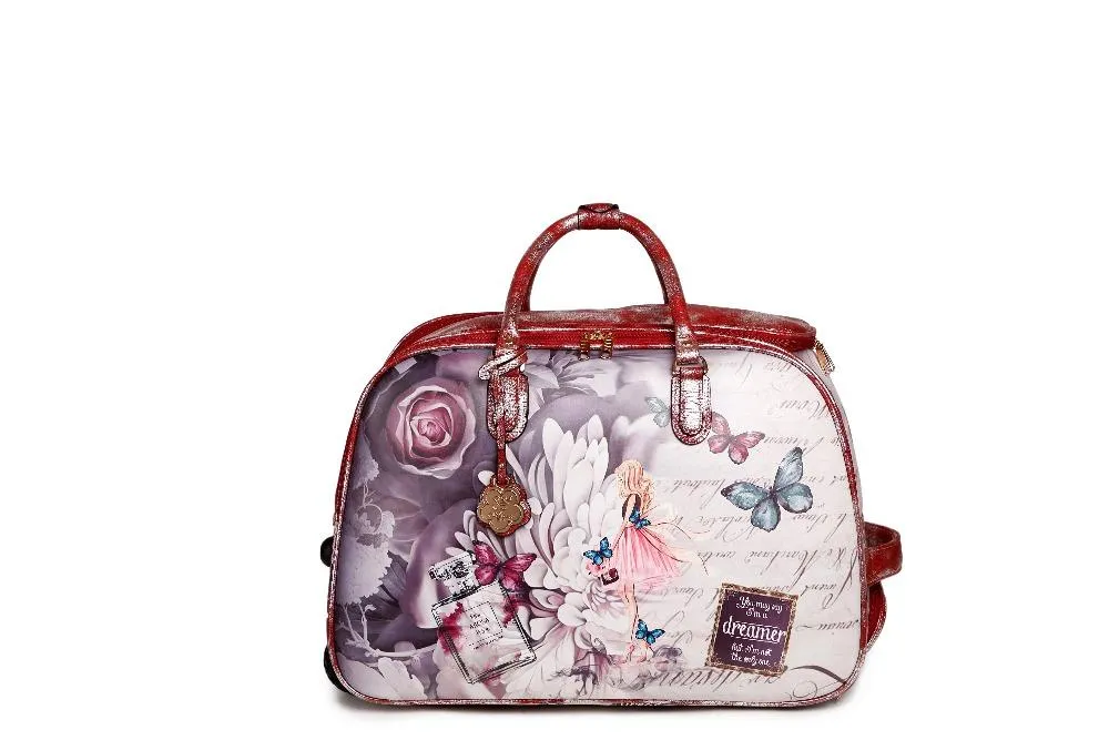 Dreamerz Rolling Duffel & Overnight Bag [BFD6988-6977]
