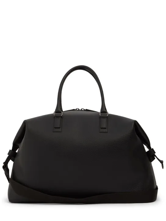 Dsquared2   Bob leather logo duffle bag 