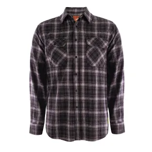 Dux-Bak Mens Mason Thermal Check L/S Shirt Green/Black