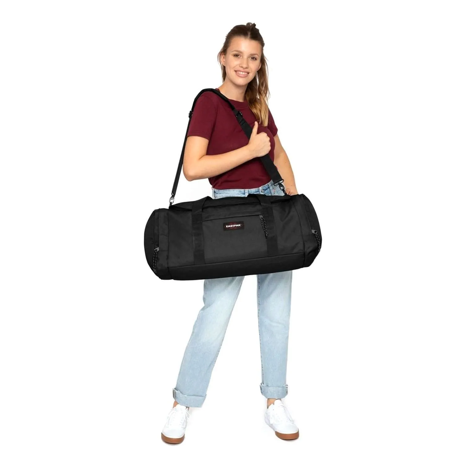 Eastpak Reader M   Black Medium Duffle Bag - EK00082D0081