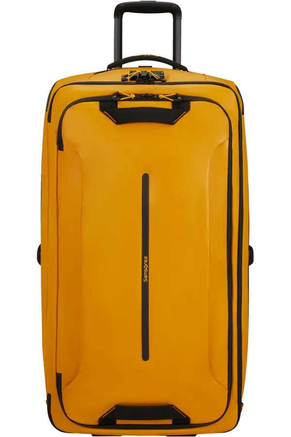 ECODIVER Duffle with wheels 79cm - Yellow
