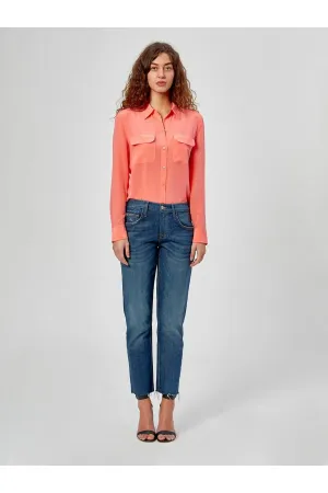 Equipment Slim Signature Shirt - Melon