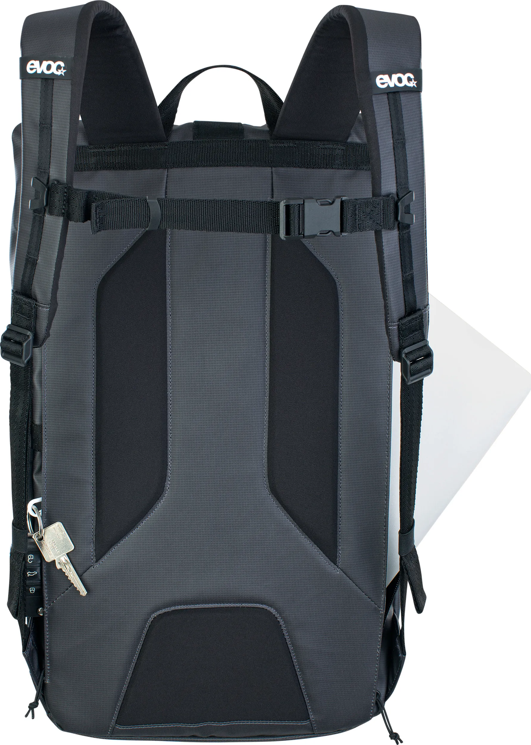 EVOC Duffle Backpack 26 Carbon Grey/Black | Buy EVOC Duffle Backpack 26 Carbon Grey/Black here | Outnorth