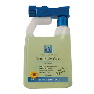 eZall® Total Body Wash, Green, 32 oz. Travel Size
