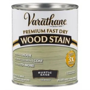 Fast Dry Interior Wood Stain, Oil-Based, Rustic Sage, 1-Qt.