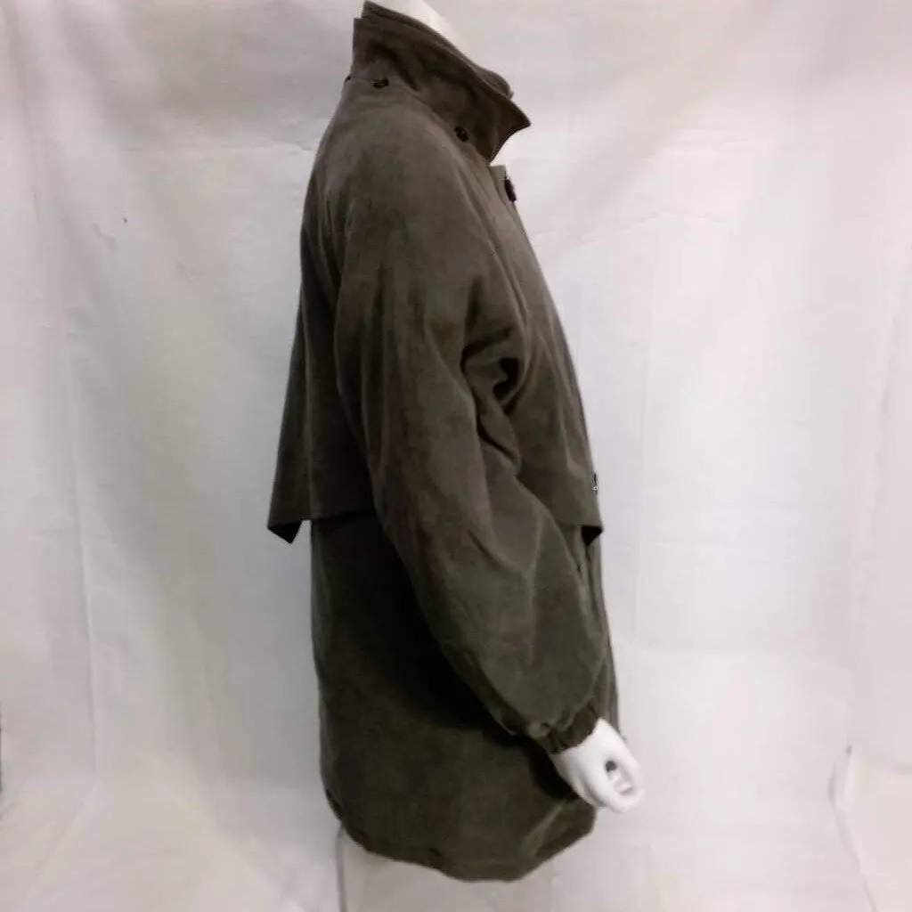 FLEET STREET DARK TAUPE COAT SIZE SMALL TCC