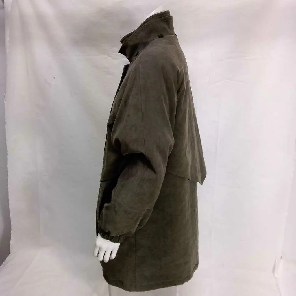 FLEET STREET DARK TAUPE COAT SIZE SMALL TCC