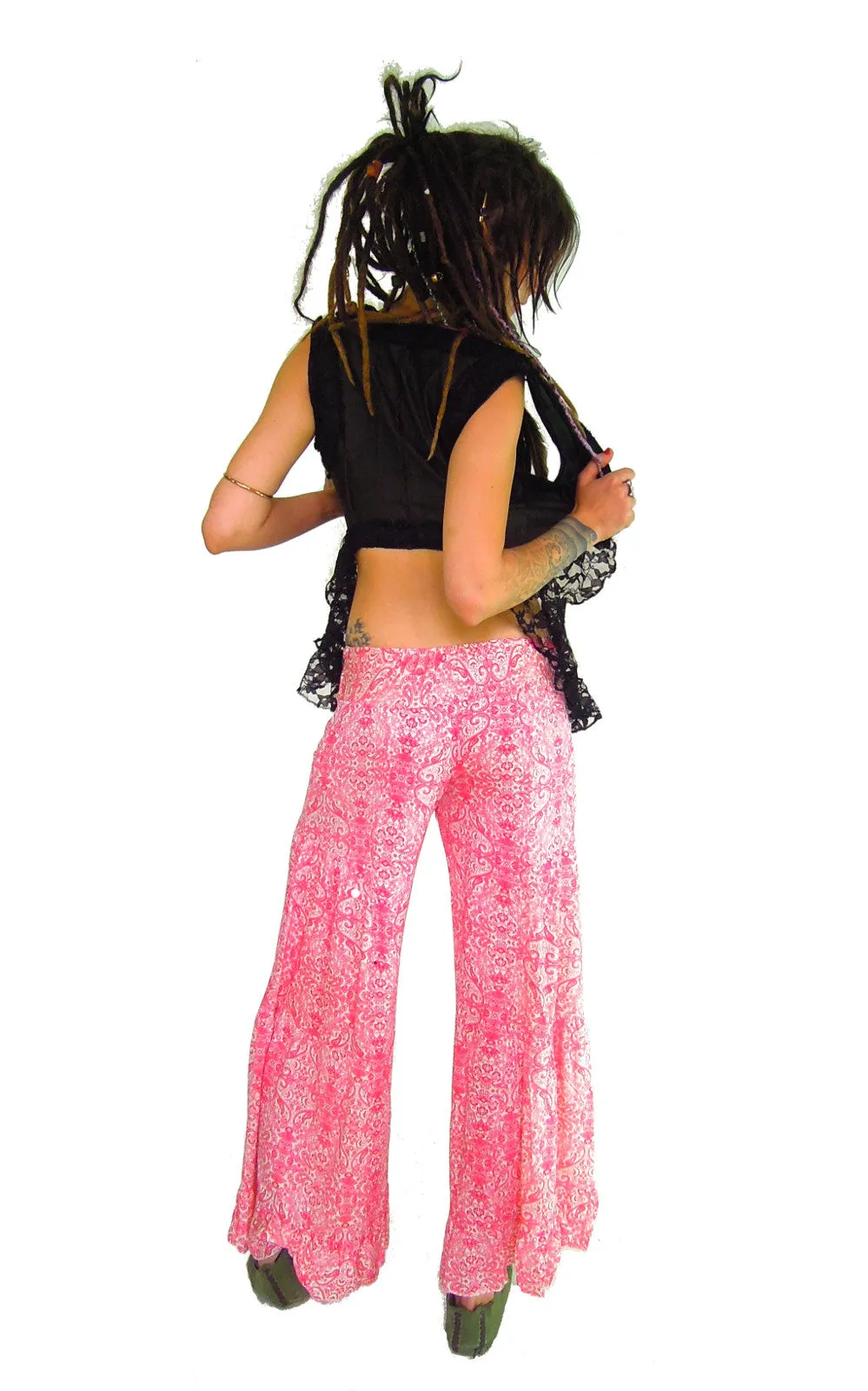 Frilly Flares Silk