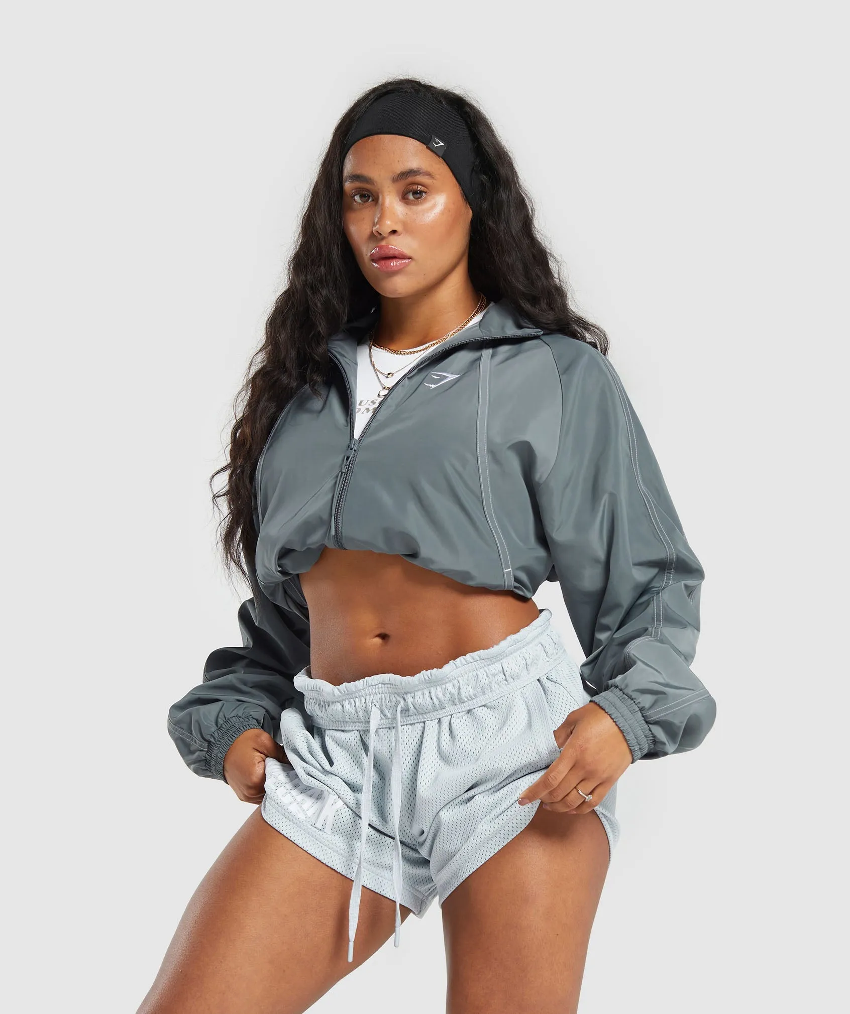 Gymshark Track Top - Cargo Teal