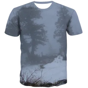 Hunting T shirts Men Jungle Tshirts Casual Deer Tshirts Novelty Shooter Shirt Print Camouflage Tshirt Anime