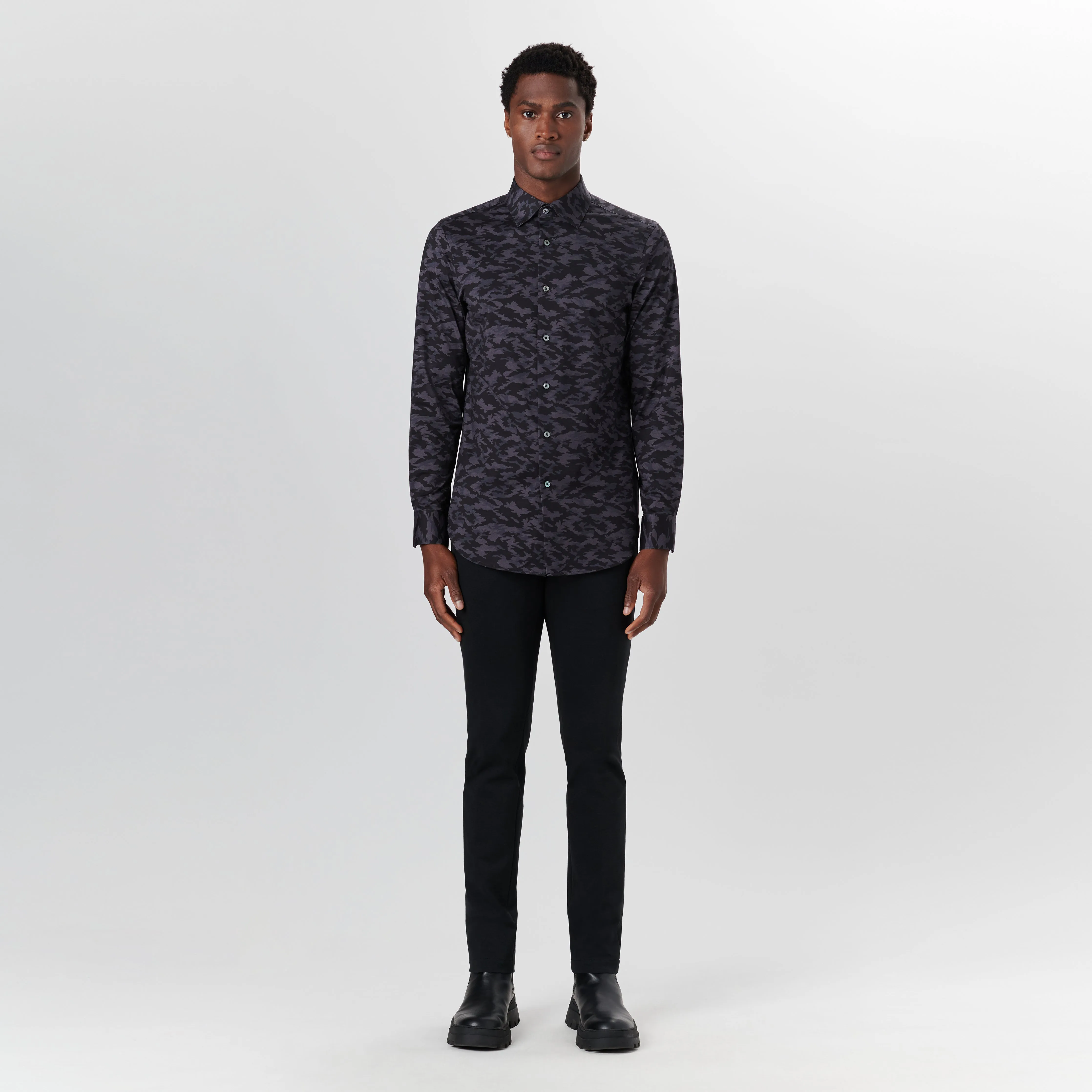JAMES Camouflage Print OoohCotton Shirt