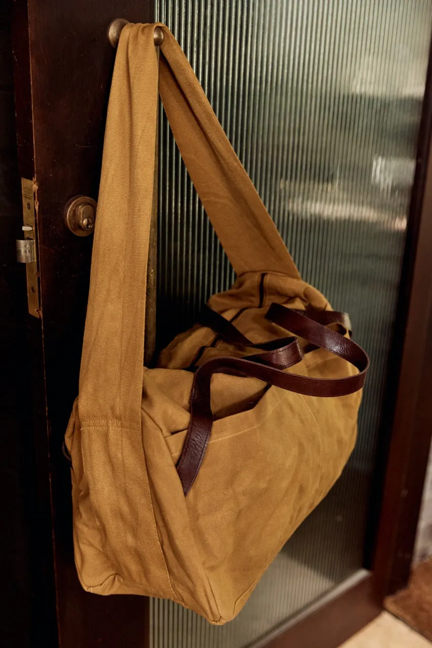 Journey Duffle Canvas Bag | Mustard