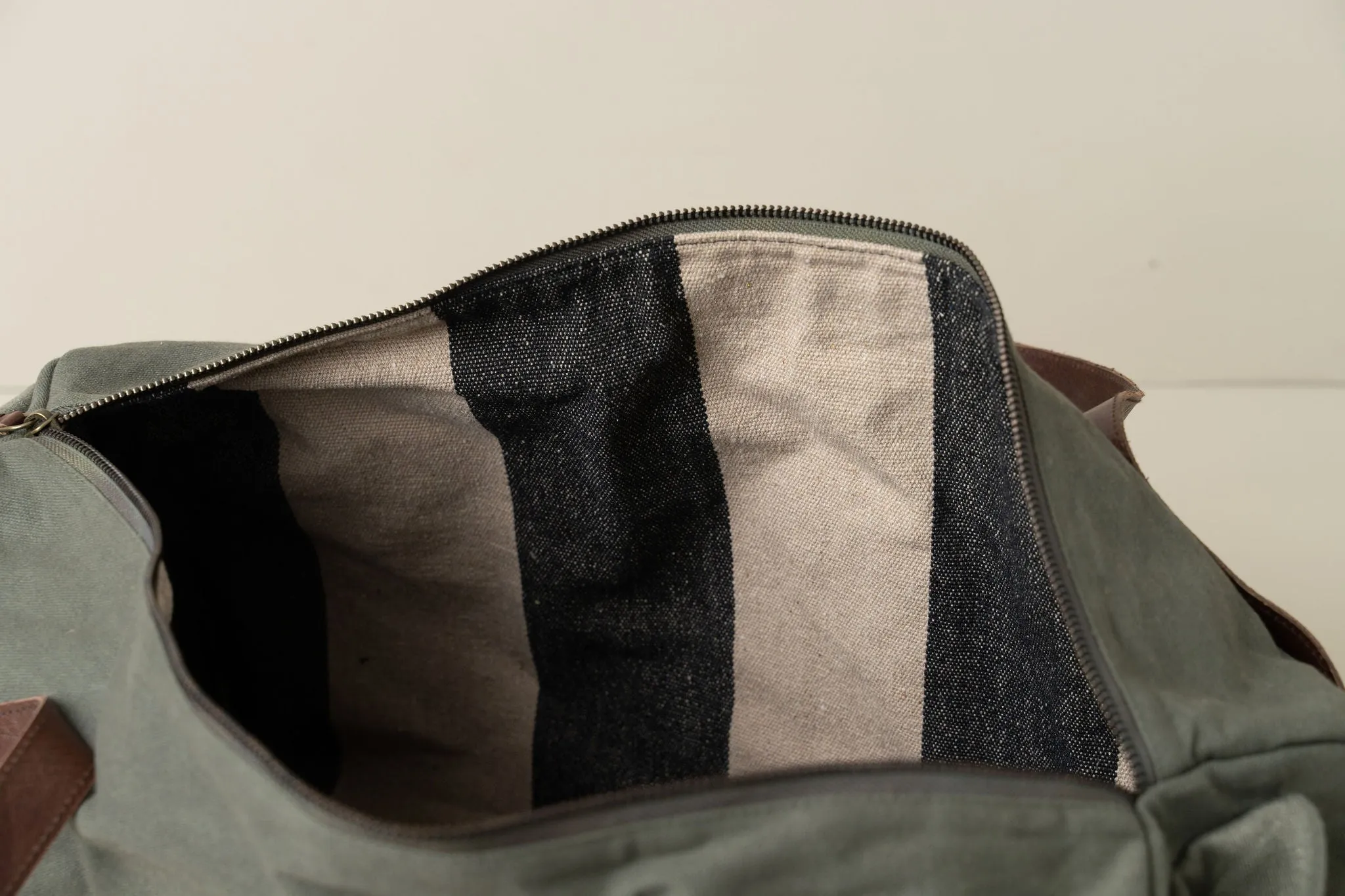 Journey Duffle Canvas Bag | Olive