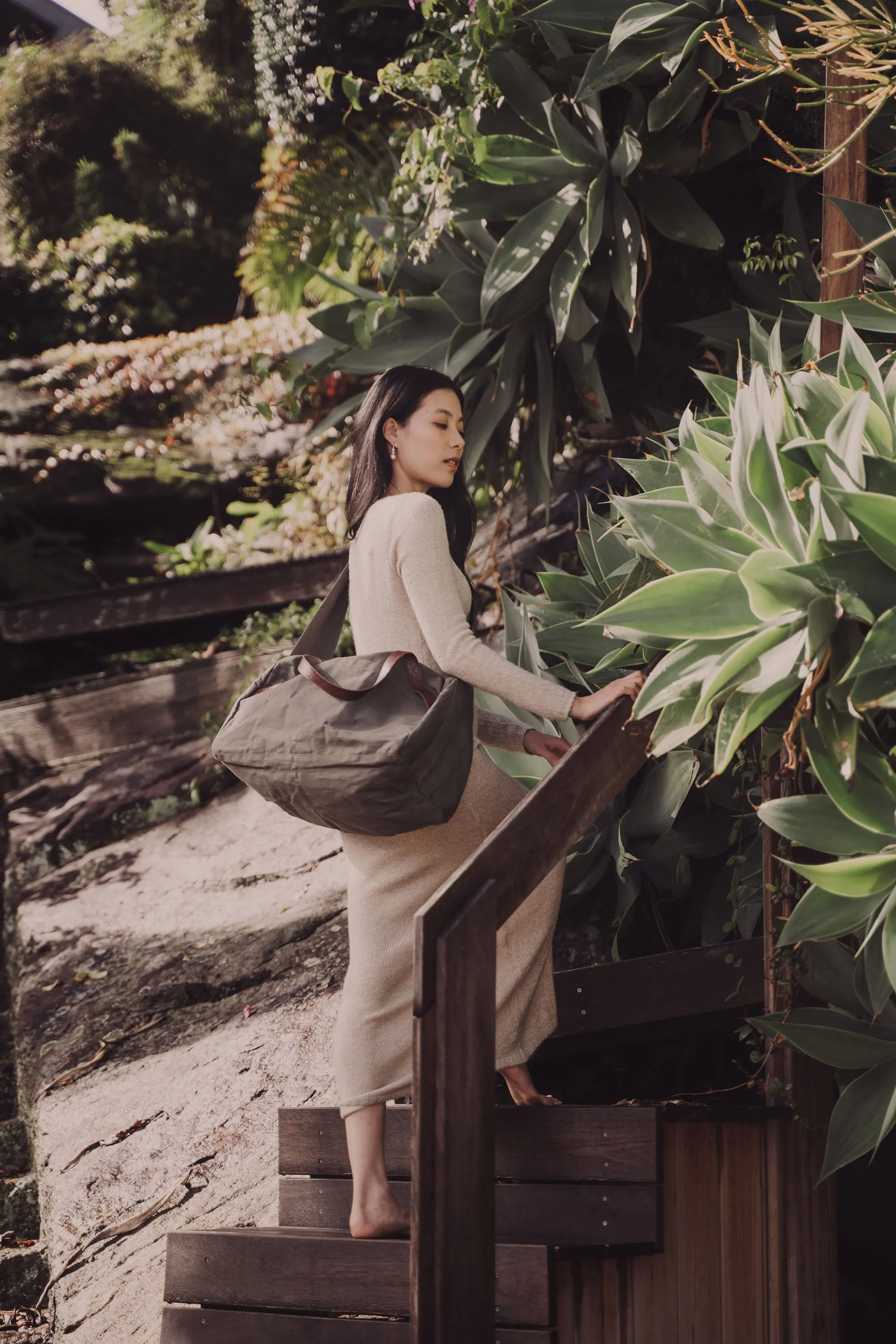 Journey Duffle Canvas Bag | Olive