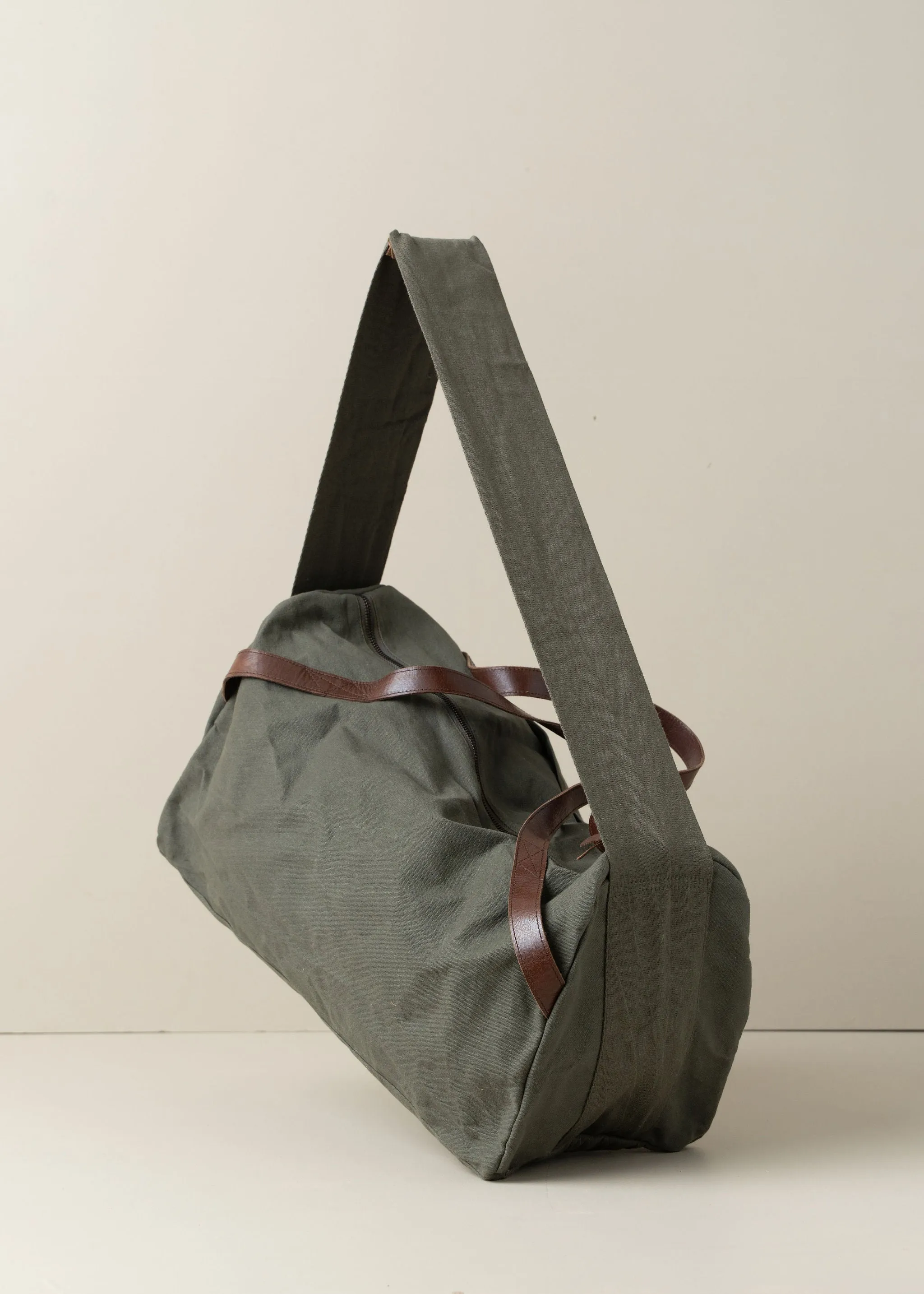 Journey Duffle Canvas Bag | Olive