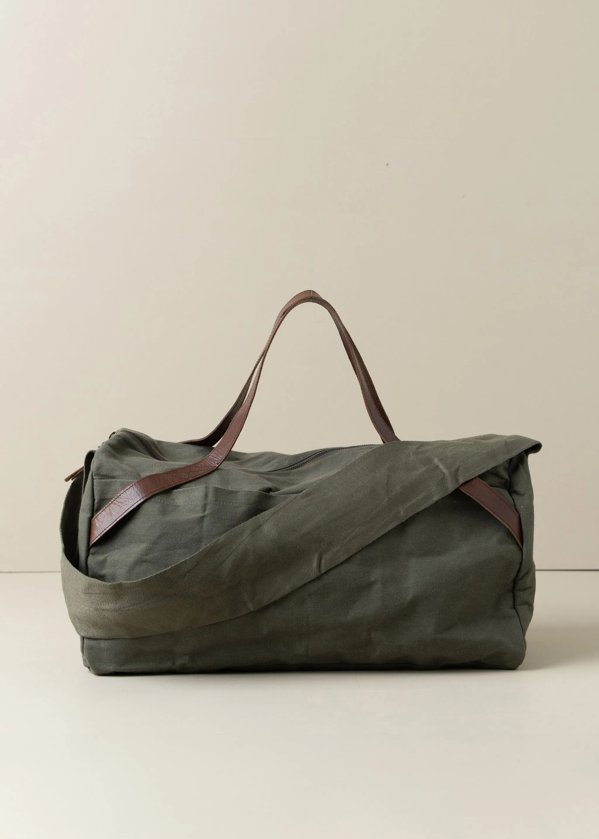 Journey Duffle Canvas Bag | Olive