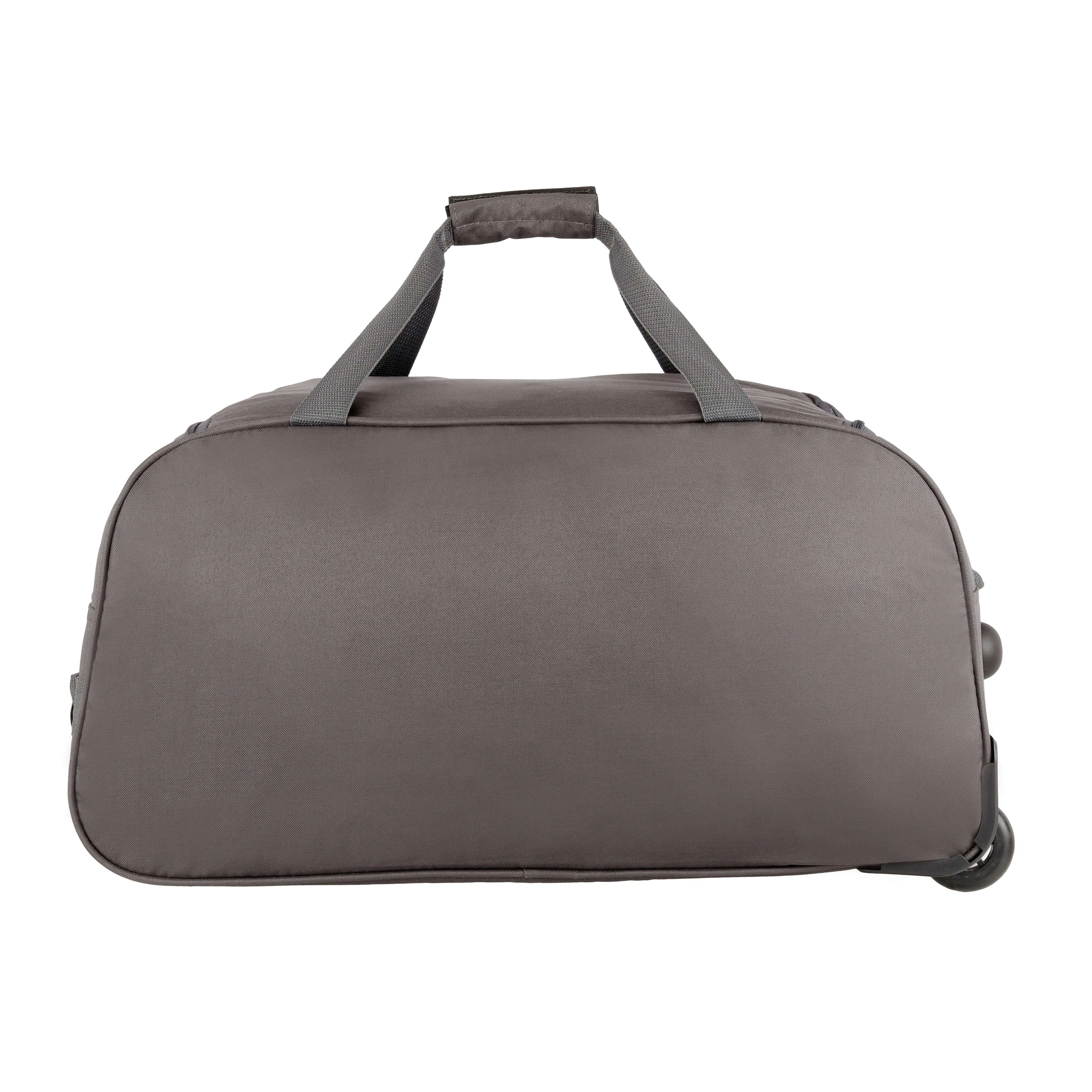 Lavie Sport 62 cms Anti-theft Arrow Wheel Duffle Bag | Dk. Grey